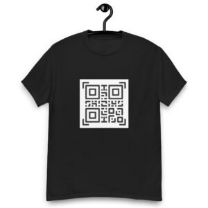 QR Printed Unisex classic tee