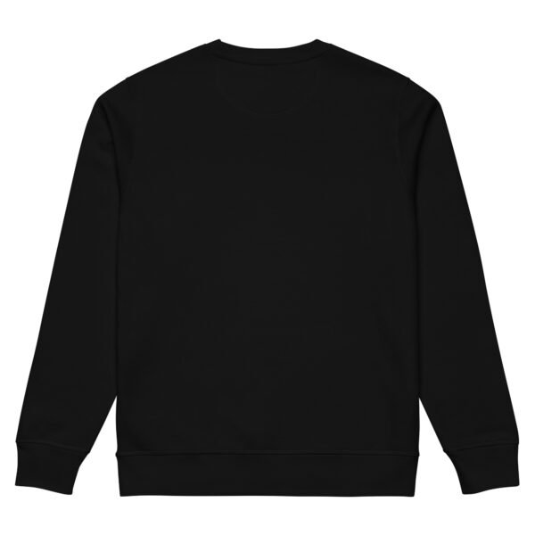 QR Printed Unisex organic mid-weight sweatshirt - Image 2