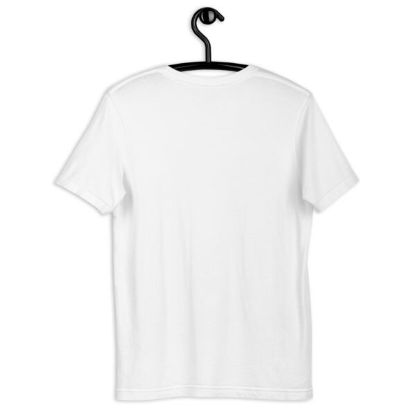 QR Printed White Unisex t-shirt - Image 2